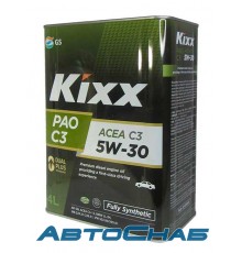 KIXX PAO C3 5W30 SN/CF 4л Моторное масло
